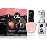 Sally Hansen Miracle Gel&trade; set de lacuri de unghii și top coat 920 Mauve-Elous culoare