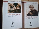 Pagini de jurnal 1, 2 - Simona Lahovary