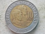 FILIPINE-10 PISO 2003, Asia