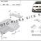 Scut metalic motor Seat Toledo 1 I fabricat in perioada 1991 - 1997 APS-30,143