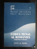 Codul penal al Romaniei-Pavel Abraham, Emil Dersidan