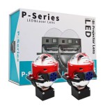 Cumpara ieftin Kit 2x Lupe Bi-Led 3, &sup3; Faza scurta Faza lunga, cu LASER, P91 Seria, 156W, 6500K, 8000lm, 12V