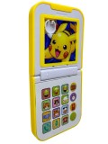 Telefon Jucarie Pokemon Pikachu Pliabil Muzical cu Puzzle Sunete Animale Melodii Efecte Sonore Cadou Copii 3+ Ani