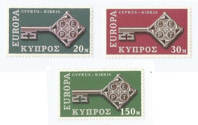 |Cipru, Europa CEPT, 1968, MNH foto