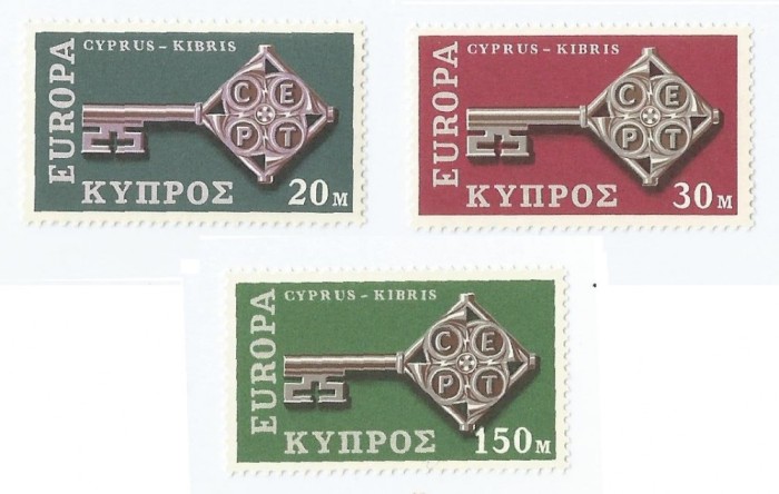 |Cipru, Europa CEPT, 1968, MNH