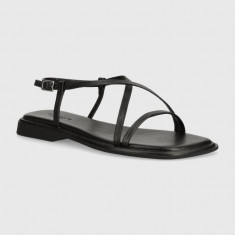 Vagabond Shoemakers sandale de piele IZZY femei, culoarea negru