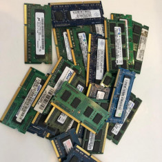 Memorii laptop 1gb/2gb DDR2/DDR3 diverse modele – 10 bucati