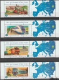 ROMANIA 2021, ANUL EUROPEAN AL CAILOR FERATE, vinieta, serie neuzata, MNH, 2338, Transporturi, Nestampilat