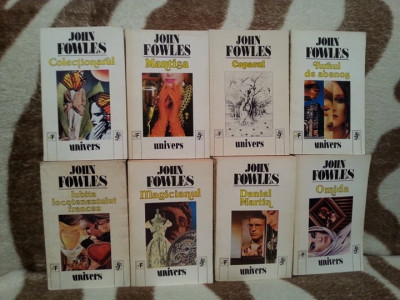 JOHN FOWLES CARTI (8 VOL) foto