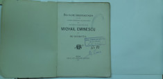 Eminescu:Em. Grigorovitza, Michail Eminescu,Berlin, 1901 foto