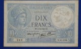 Bancnota Franța 10 franci 1940 Minerve, 10 francs 1940