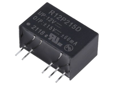 Convertor DC/DC 2W 12V la &amp;plusmn;15V foto