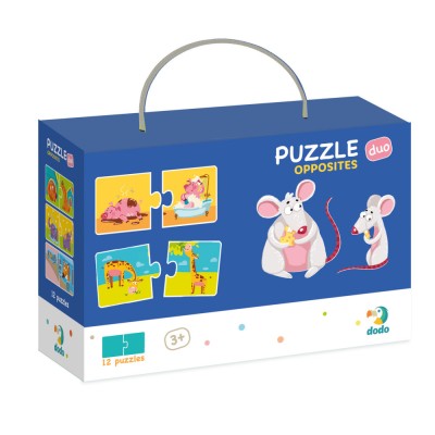 Duo Puzzle - Notiuni opuse (2 piese) foto
