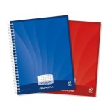 Caiet cu spirala A5 Aurora Mano, 50 file, matematica