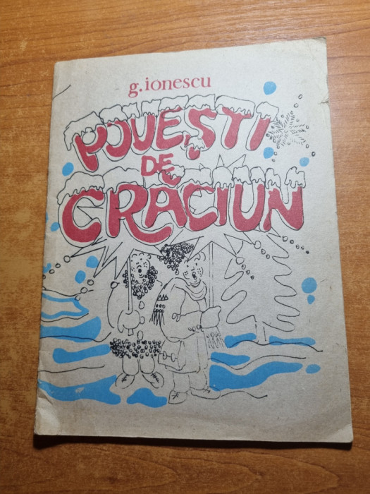 carte pentru copii - povesti de craciun - din anul 1990