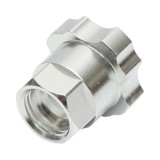 Conector pistol de vopsit din aluminiu, filet M14 x 1.5 mm, parte nefiletata 16 mm
