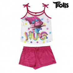 Pijama de Vara pentru Fete Trolls foto