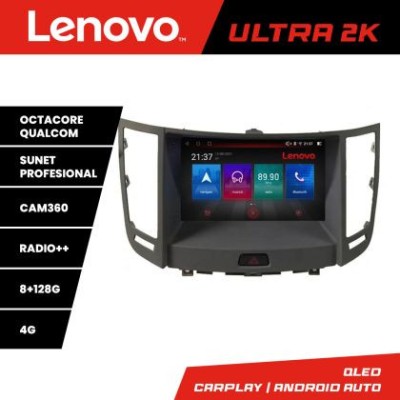 Navigatie Infinity FX intre anii 2009-2012 Octa Core Android Radio Bluetooth GPS WIFI/4G DSP 2K 8+128GB 360 Tos CarStore Technology foto
