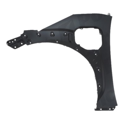 Aripa fata TOYOTA BZ4X, 07.2022-, partea stanga, metal galvanizat; vopsire prin imersie, foto