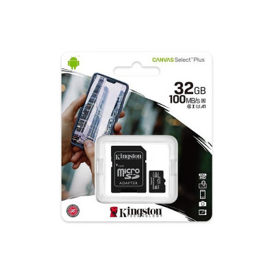 Card MicroSD Kingston 32gb cu adaptor SD Cod:29868 Automotive TrustedCars foto