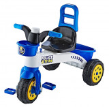 Tricicleta pentru copii cu claxon Police in cutie, Guclu Toys