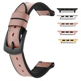 Curea hibrid piele-silicon, compatibila Apple Watch 9|8|7|6|5|4|3|2|1 Series, 41mm|40mm|38mm, Kobi Pink