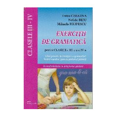 Exercitii de gramatica pentru clasele a III-a si a IV-a - Ghid practic de invatare a gramaticii limbii romane, pentru scolarii mici si parinti