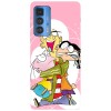 Husa compatibila cu Motorola Edge 20 Lite model Ed Edd n Eddy Hug, Silicon, TPU, Viceversa, Transparent, Carcasa