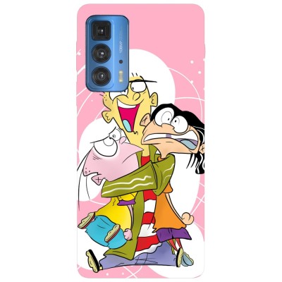 Husa compatibila cu Motorola Edge 20 Lite model Ed Edd n Eddy Hug, Silicon, TPU, Viceversa foto
