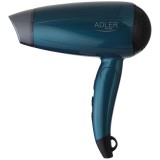 Uscator de par Adler AD 2263, 1800 W, 2 Nivele de temperatura, 2 Trepte de viteza, Albastru