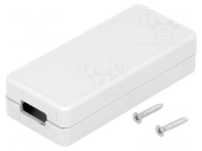 Carcasă USB ABS Gri 30x65x15.5mm foto