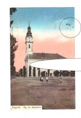 CP Nadlac - Biserica evanghelica, circulata 1916, stare buna