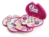 Set creativ, Girlz Only, Mega Make-Up, cu farduri de pleoape si lac de unghii, multicolor