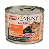 Hrană umedă CARNY ADULT carne de vită+pui 200 g, Animonda