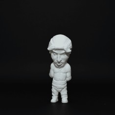 Figurină 2Pac 3D, de pictat - 10 cm