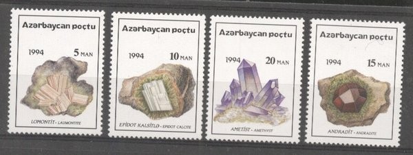 Azerbaijan 1994 Minerals, MNH M.254