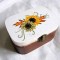 Cutie lemn decorata cu model floarea soarelui 28734