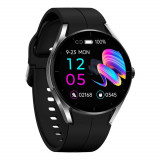 Smartwatch iSEN KS05 Negru, 1.32&quot; IPS HD, ECG, Ritm cardiac, Presiune sanguina, Glicemie, Oxigen, Bluetooth call, Bt v5.1, IP67, 185mAh