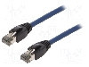 Cablu patch cord, Cat 8.1, lungime 1.5m, S/FTP, LOGILINK - CQ8046S