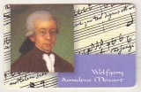 bnk card Cartele telefonice - Germania - muzica - Wolfgang Amadeus Mozart