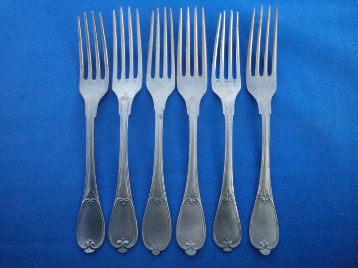 TACAMURI -6 FURCULITE ALPACA ARGINTATE / CALITATE