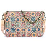 Geanta dama din pluta cu 3 compartimente