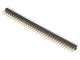 Şir Pini 2x36 Aurit 2,54mm THT