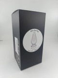 Dop Anal Glass Plug No. 5, Sticla Premium, Transparent, 12.5 cm, Guilty Toys, Sexxify
