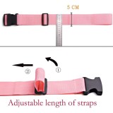 Cumpara ieftin Set 2 curele pentru bagaje, 5 x 188 cm, polipropilena, multicolor