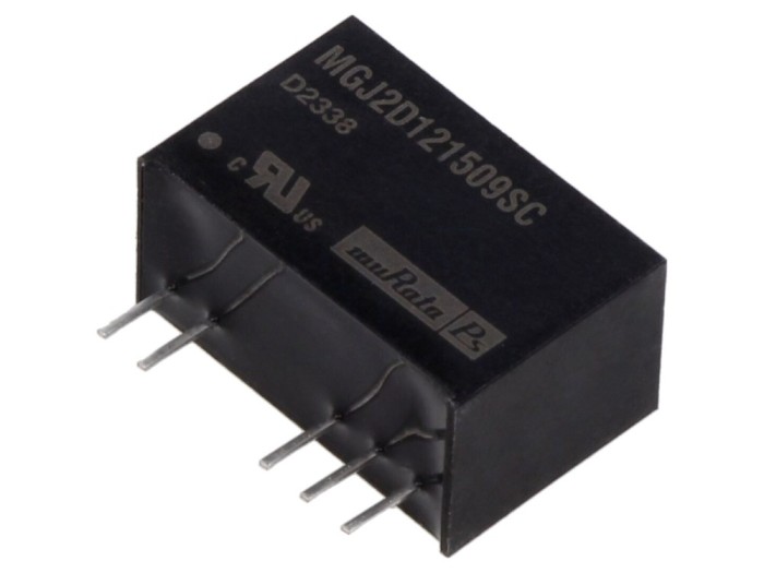 Convertor DC/DC 2W 15V și -8,7V