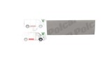 Segment reparatie usa Citroen Jumper; Fiat Ducato; Peugeot Boxer, dreapta, inferior; metal galvanizat; usa culisanta; pana la prima linie caroserie;