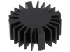 Radiator LED Negru 50mm 20mm