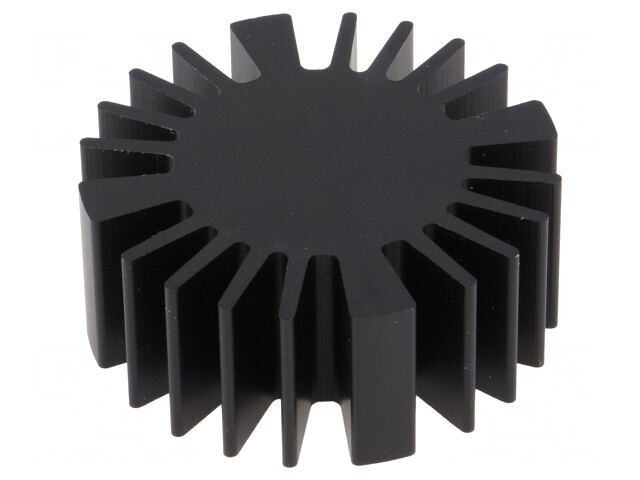 Radiator LED Negru 50mm 20mm