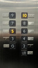 Set placute cu numere lift braille pentru nevazatori foto